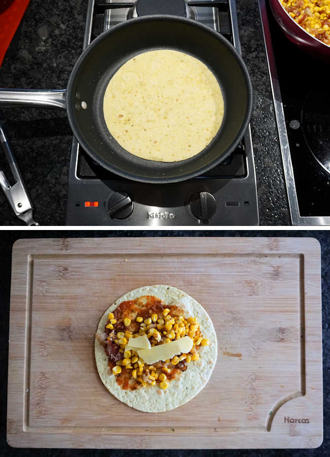 Bacon And Sweetcorn Enchiladas Recipe Cuisine Fiend